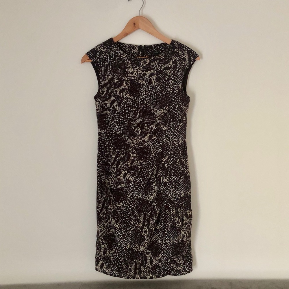 Ann Taylor Snakeprint Dress